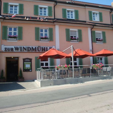 Hotel Restaurant Zur Windmuhle Ansbach Exterior foto