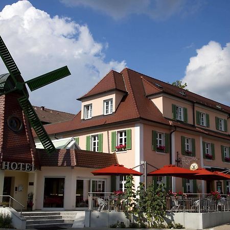 Hotel Restaurant Zur Windmuehle Ansbach Exterior foto