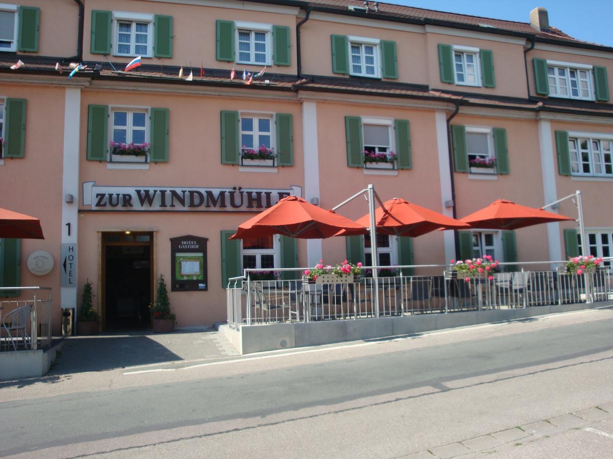 Hotel Restaurant Zur Windmuehle Ansbach Exterior foto