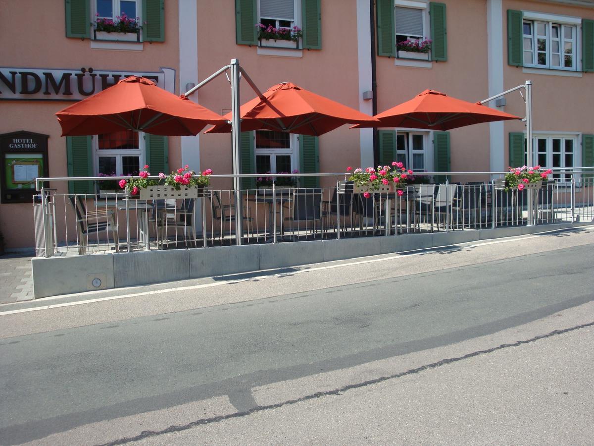 Hotel Restaurant Zur Windmuehle Ansbach Exterior foto